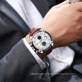 B RAY 9005 Hot Selling Military Sport Watch Men Top Brand Luxury Leather Army Quartz Watches Clock Men Creative Chronograph 2019